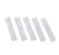 Étiquette de blanchisserie en lin UHF RFID thermoscellable ...