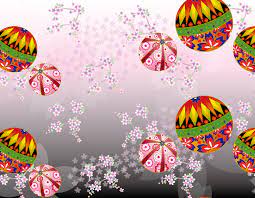 フリーイラスト 手鞠と桜の花の和柄背景でアハ体験 gahag 著作権フリー写真 イラスト素材集 桜イラスト イラスト フリーイラスト