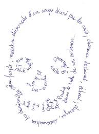 Calligramme Calligramme Calligraphie Guillaume Apollinaire