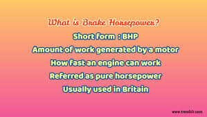 Full Form Of Bhp Form Combustion Chamber Electric Motor