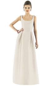 Alfred Sung Scoop Neck Dupioni Full Length Dress Nordstrom Alfred Sung Bridesmaid Dresses Womens Bridesmaid Dresses Elegant Bridesmaid Dresses