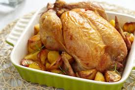 Receta De Pollo Al Horno Con Patatas Unareceta Com Receta Pollo Al Horno Con Patatas Recetas De Pollo Al Horno Recetas Con Pollo