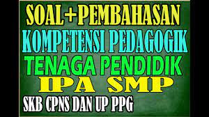 Sistem evaluasi setandar pendidikan dasar dan menengah secara nasional dan persamaan mutu tingkat pendidikan antar daerah yang dilakukan oleh inilah tadi pembahasan tentang prediksi soal un (ujian nasional) ipa smp 2020 beserta jawabannya, semoga bermanfaat… Soal Dan Pembahasan Kompetensi Pedagogik Tenaga Pendidik Guru Ipa Smp Skb Cpns Dan Ppg Youtube