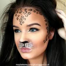 makeup leopard paper