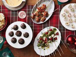 Try these christmas appetizers at your next holiday party. Ree Drummond S Christmas Cocktail Party Food Network Food Network Recipes Holiday Appetizers Recipes Christmas Cocktail Party