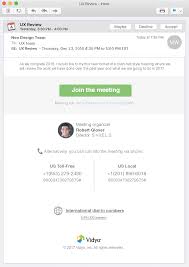 Creating Html Meeting Invitations Vidyocloud Support