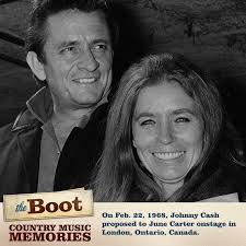 Johnny Cash Proposes to June Carter — Country Music Memories