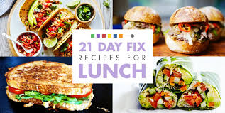 Check out these dinner recipe ideas for di. 21 Day Fix Lunch Recipes The Beachbody Blog