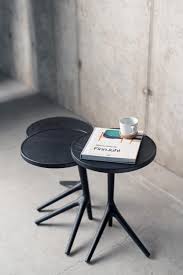 Tripod Table In Black Ash Tall 25 Accent Nesting Table Fernweh Woodworking Tripod Table Living Room Table Nesting Tables Living Room