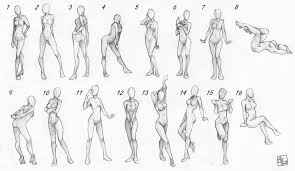 Pose References Female Drawing References And Other awesome resources & websites for pose inspiration and reference. pose references female drawing