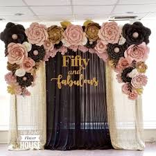 Fabulous 50 Birthday 50th Birthday Decoration Ideas For Her Thepaperflowerhouse Thepaperflowerhouse 50th Birthday Party For Women 50th Birthday Decorations 50th Birthday Party Themes