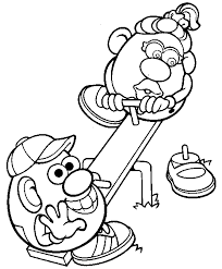 Top 10 alphabet tracing pages kids activities. Mr Potato Head Coloring Pages Best Coloring Pages For Kids