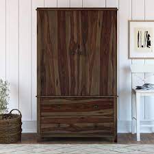 Nova solo 2 drawer bedroom armoire. Bozeman Solid Wood Rustic Armoire Wardrobe Closet Contemporary Bedroom San Francisco By Sierra Living Concepts Houzz