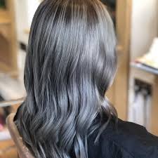 A silver bob with grey roots makes you look younger and more exciting so. Ash Gray Hair Color Ideas Formulas Wella Professionals