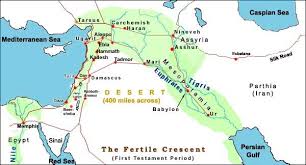 Map Of The Fertile Crescent Historical Maps Memphis Egypt Map