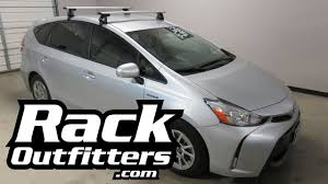 The load bar length is 50 inches. Toyota Prius V With Yakima Baseline Jetstream Roof Rack Crossbars Youtube