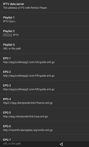 Program keeps all channels list settings that will not get lost after playlists update working with multiple playlists and epgs at the same time Topic Problem On Android With The Epg Niklabs
