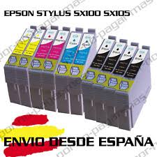 Epson stylus sx105 ink cartridges (t0711 / t0891). Cartuchos Epson Sx 105 En Venta Ebay