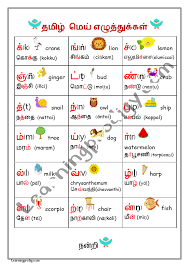Alphabet chart · kindergarten worksheet · number tracing worksheets. Tamil Phonics Chart Tamil Consonant Chart With Pictures à®¤à®® à®´ à®® à®¯ à®Žà®´ à®¤ à®¤ à®• à®•à®³ Learningprodigy Subjects Tamil Tamil Chart