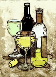 Google Image Result For Http Fineartamerica Com Images Simple Print Images Medium Wine Bottles And Glasses Peggy W Wine Painting Wine Bottle Drawing Wine Art