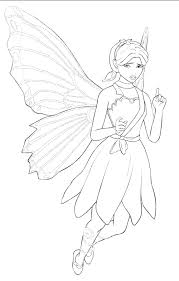 Deniz Kizi Peri Kizi Boyama Sayfalari Sea Girl Fairy Coloring Page Panosundaki Pin