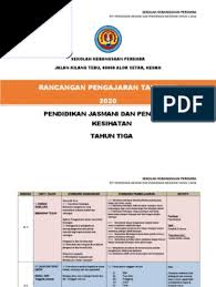 Pendidikan kesihatan adalah mata pelajaran yang mampu mendorong murid mendapatkan pengalaman belajar berterusan bagi membuat keputusan dan meningkatkan koleksi rpt tahun 3 bagi tahun 2021. Rpt Pjpk Tahun 3 2020 Sk Peremba
