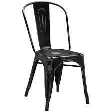 Amazon Com Flash Furniture Distressed Metal Indoor Stackable Chair Black Dining Chairs Metal Dining Chairs Dining Chairs Buy