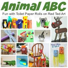 Download 8,700+ royalty free origami letters vector images. Animal Abc Crafts From Toilet Paper Rolls Red Ted Art Make Crafting With Kids Easy Fun