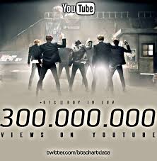 Boy In Luv Mv By Bts Has Surpassed 300m Views On Youtube Album Songs Bts Billboard Music Albums