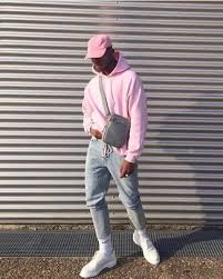 Pink Hoodie Outfits For Men 50 Ideas Outfits Lookastic The north face men's hoodies & sweatshirts are perfect for your wardrobe. pink hoodie outfits for men 50 ideas