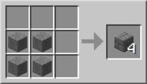 How to make a minecraft smooth stone slab. How To Make Bricks And Use Stones In Minecraft Dummies