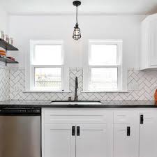 Do those words describe your current the smooth finish of this white cabinetry is the talk of the town. Black Handle White Cabinets Houzz