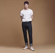 Mango Denim Guide Matthew Holt Models Latest Fits Shirt Outfit Men Tucked In Shirt Outfit Jeans Outfit Men