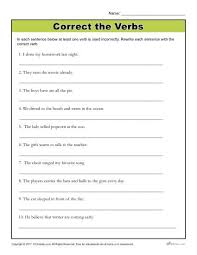 Check that you are able to view handouts online worksheets, by opening one of our free sample. Correct The Verbs Grammar Worksheets 6th Grade Year Free Travel Math Problems 3rd Year 6 Grammar Worksheets Free Worksheet Math Number Worksheets Understanding Middle School Math Addition Fact Practice 7th Grade Learning