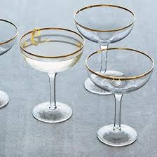 Raise A Glass To The Best Bar Gear Gold Rimmed Glasses Luxury Tableware Gold Rims