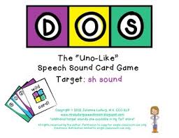 Forget the rules to an old favorite? Dos The Uno Like Speech Sound Card Game Sh Sound By Julianne Ludwig