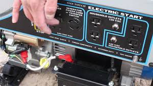 The westinghouse wgen9500df dual fuel portable generator produces up to 12,500. Westinghouse How To Start Your Westinghouse Manual Start Portable Generator Youtube
