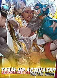✅️ Порно комикс Voltaic Union. Marvel Rivals. OrcBarbies секс комикс  блондинка Шторм была | Порно комиксы на русском языке только для взрослых |  sexkomix2.com