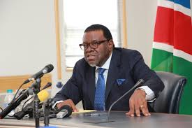 Image result for Namibian President Geingob' CARTOON