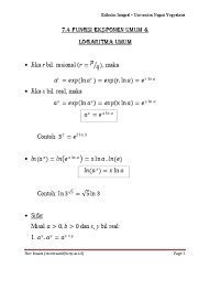 This video provides a simple formula that can help you. Top Pdf Bab 9 Fungsi Logaritma Fungsi Logaritma 123dok Com