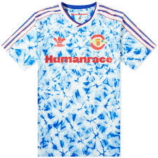 Shop for manchester united jerseys at shop.cbssports.com. Adidas Manchester United X Human Race Football Club Jersey White Blue End