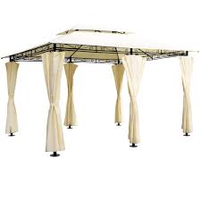 86482 robuster gartenpavillon mit klappbarer seitenwand. Deuba Pavillon Topas 3x4m Seitenwande Eckig Kaufland De