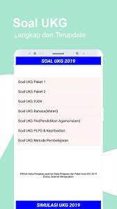 Link download contoh soal ukg 2021 terbaru online sd smp sma smk. Soal Ukg 2020 Uji Kompetensi Guru For Android Apk Download