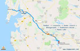 Distance From Pune To Thane How To Reach Pawna Lake Camping | Pawnacamp.com