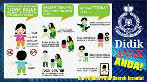 Tidak membiarkan pasangan i sendirian tanpa ada saudara / teman yang mendampinginya. Didik Anak Anda Apa Itu Sentuhan Polis Daerah Jerantut Facebook