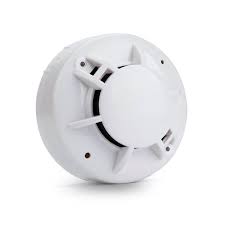 Hard wired smoke alarms usually still require batteries. Hard Wired Fire Detector Photoelectric Smoke Detector Mains Smoke Alarm Heat Detector Fire Detectors Fire Alarm