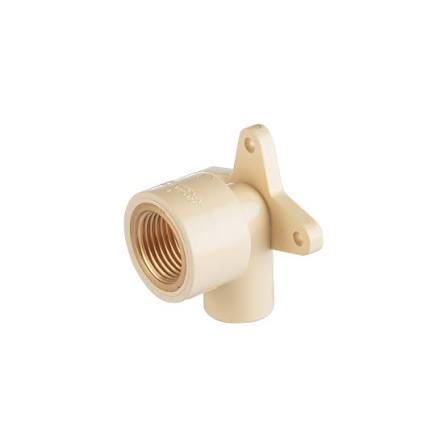 CODO DE OREJA C/INS.BRONCE CPVC CEM 1/2