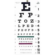 Amazon Com Graham Field 1240 Eye Chart Test 1 Each