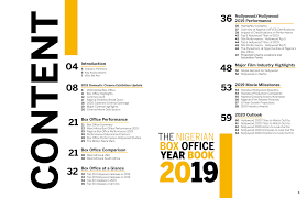 Click country to sort by country. Nigerian Box Office Year Book 2019 Pages 1 33 Flip Pdf Download Fliphtml5