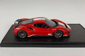 In occasion of the 24 hours of le mans, the prancing horse is launching a unique 'piloti ferrari' specification for the ferrari 488 pista. Bbr Production Sample Ferrari 488 Pista Piloti Ferrari Diecastsociety Com